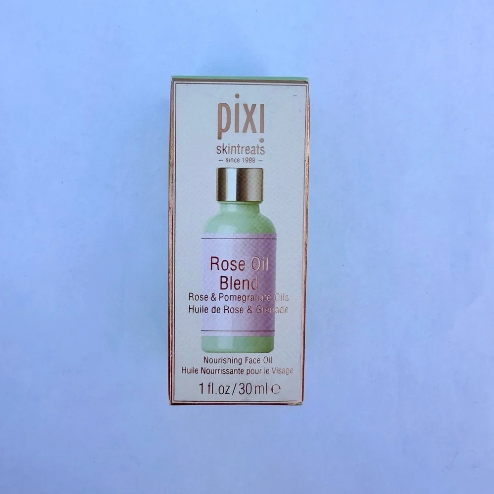 NWT, Pixie, Rose Oil‎ Blend, Rose and Pomegranate Oils, Nourishing Face Oil